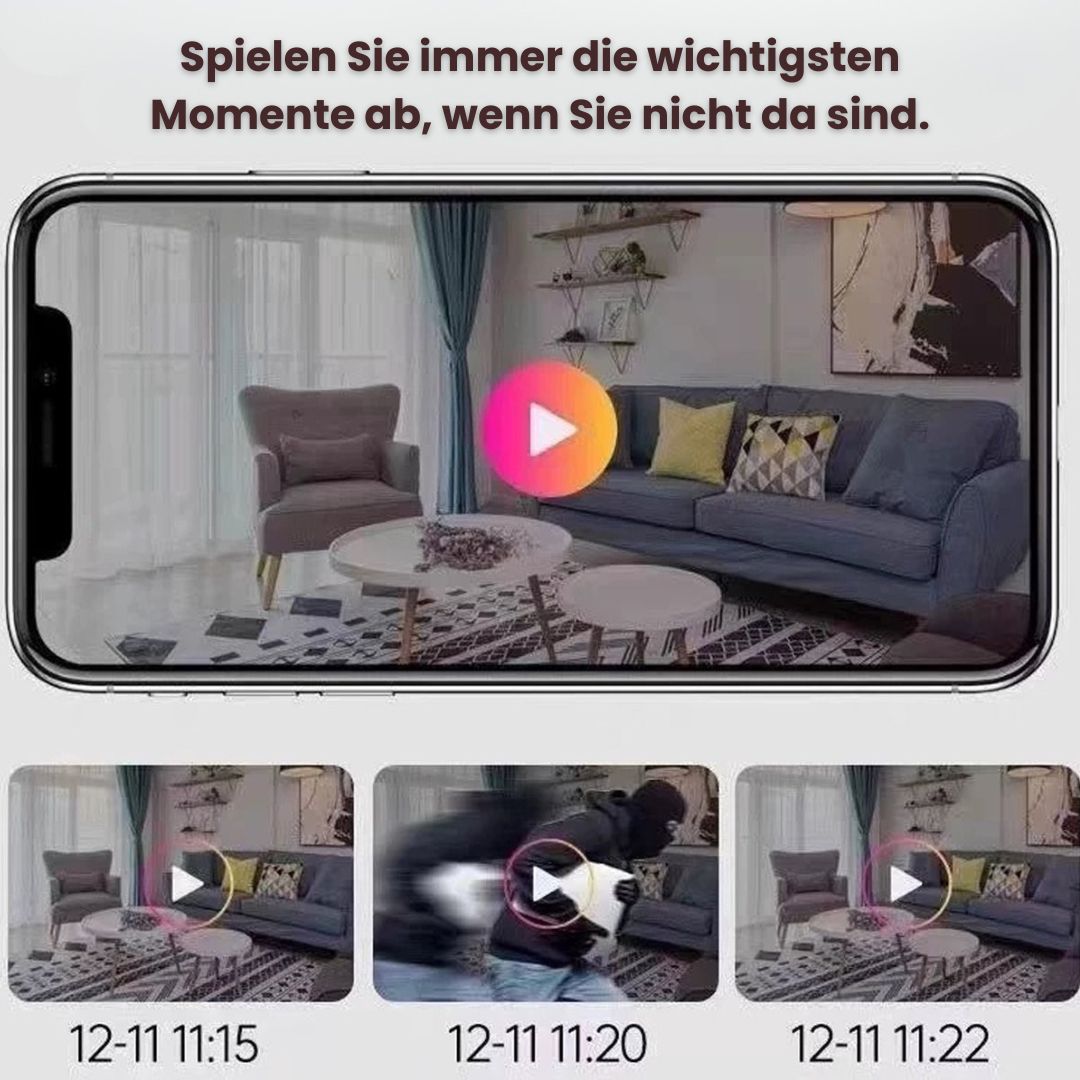Indoor Security Camera | Night Vision & Motion Sensor | HomeEye