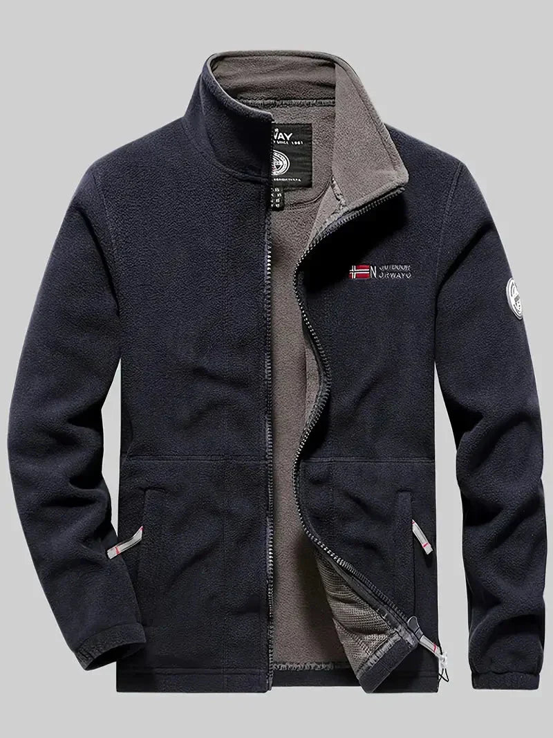 Alpine Comfort Fleece Jacket – Lightweight Warmth for Every Explorer