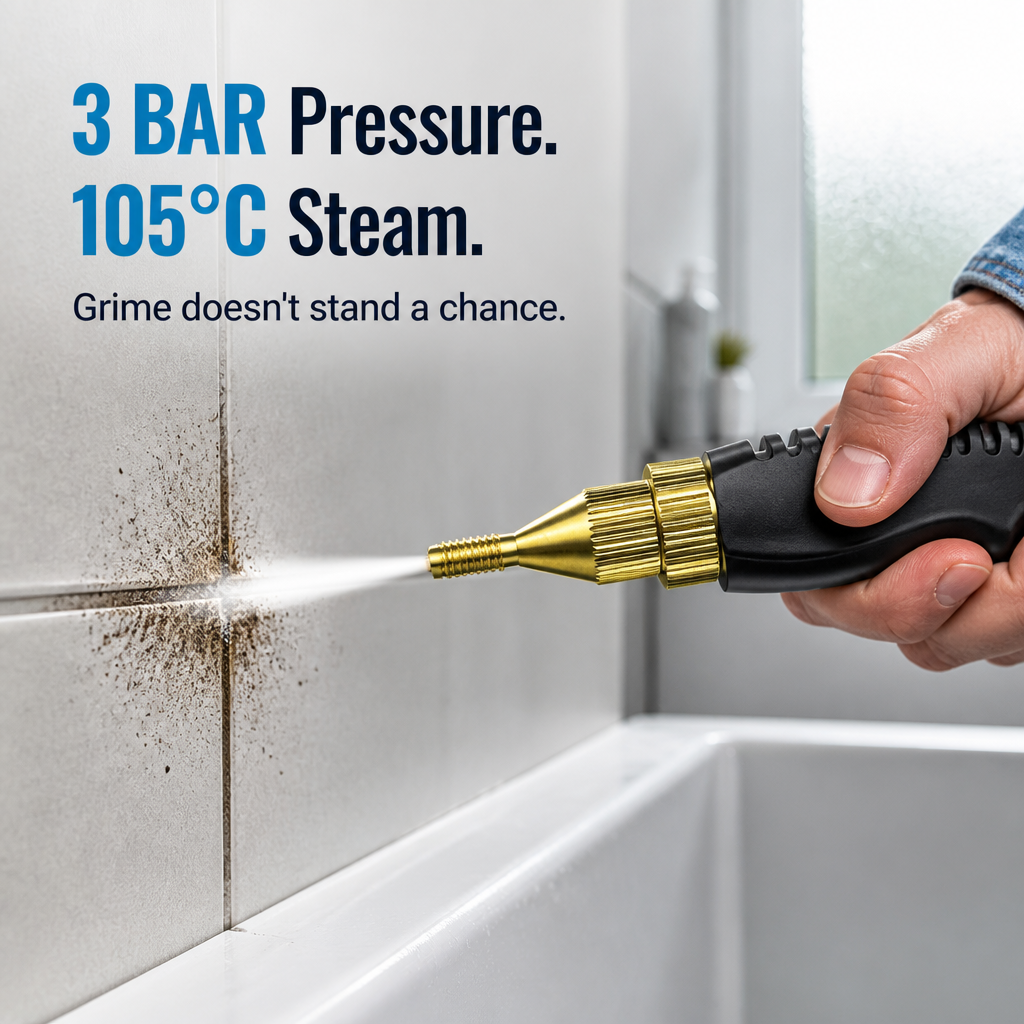 VaporJet™ — Power Through Burnt-On Grease, Soap Scum and Grime on Any Surface in Moments