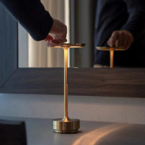 Wireless LED Desk Lamp with Dimmer – Warm Mood Lighting Anywhere
