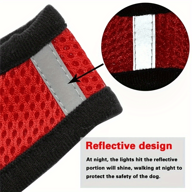 IllumiPet - Reflective Safety Vest with Leash for Pets