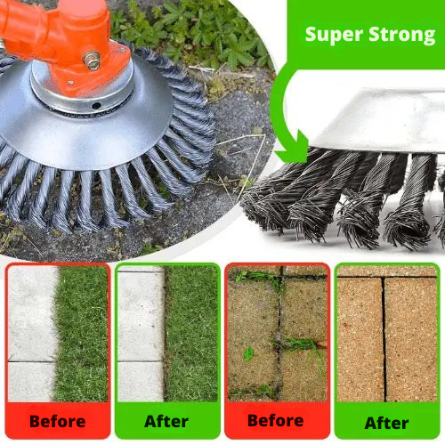 Weed Extractor | Twisted Steel Wire | Removes Moss and Weeds | GartenTorque