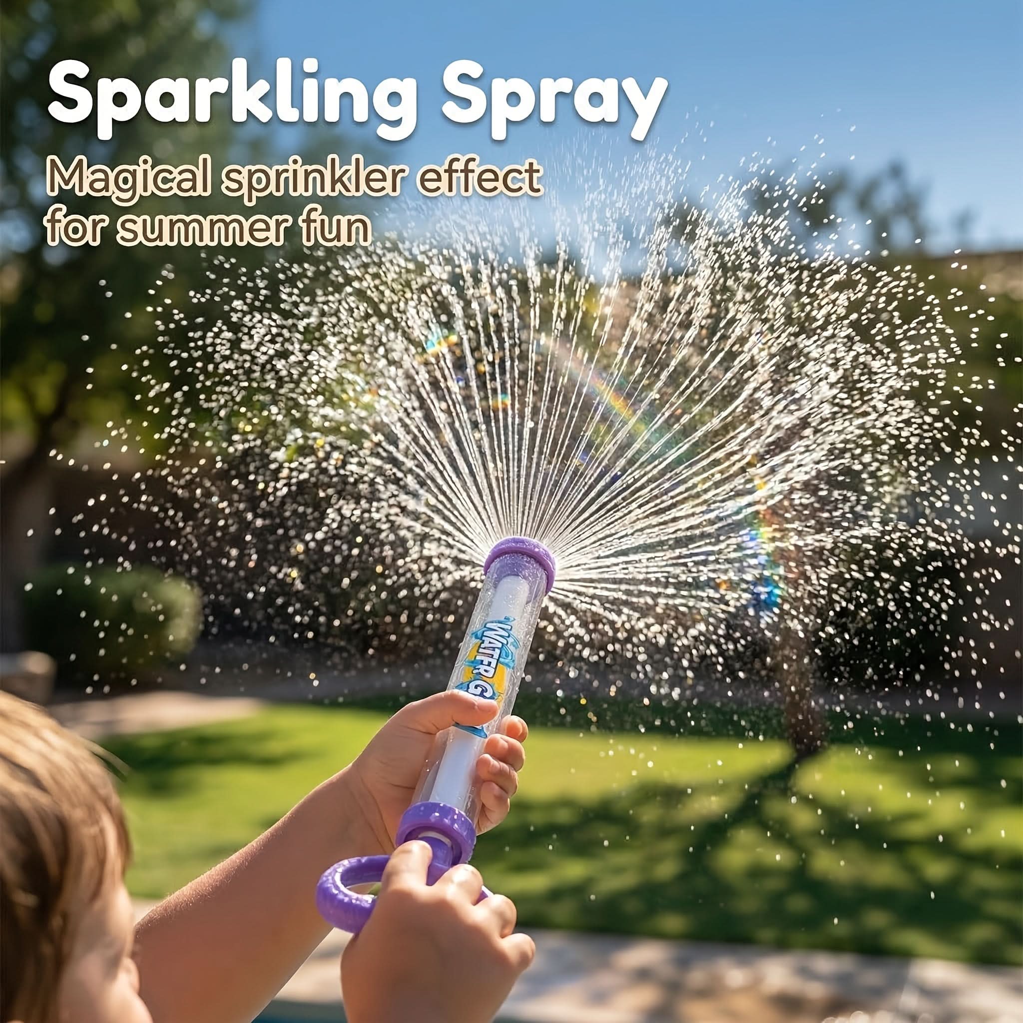 Pull-Out Water Spray Toy for Backyard Fun and Cooling Outdoors