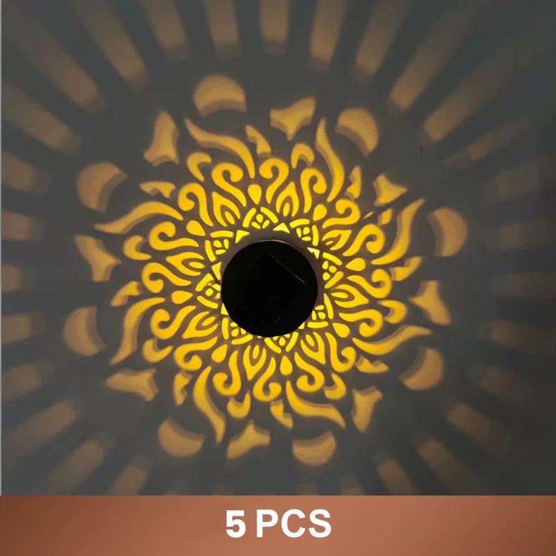 SolAura™ Mandala Projector — Transform Your Nights into a Soothing Solar-Powered Sanctuary of Light