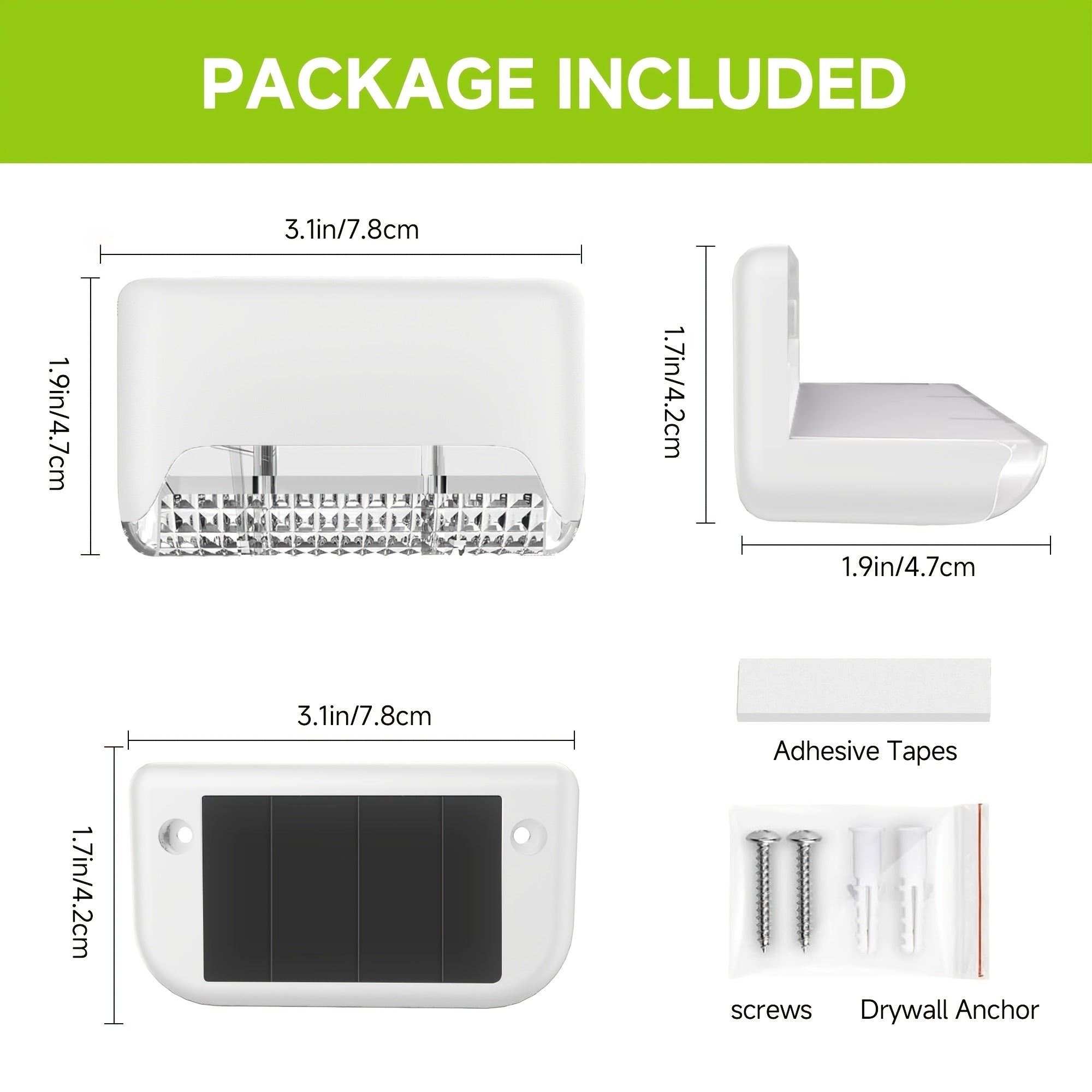 Illuminate Your Outdoors: 8-Piece Solar Pathway Light Set
