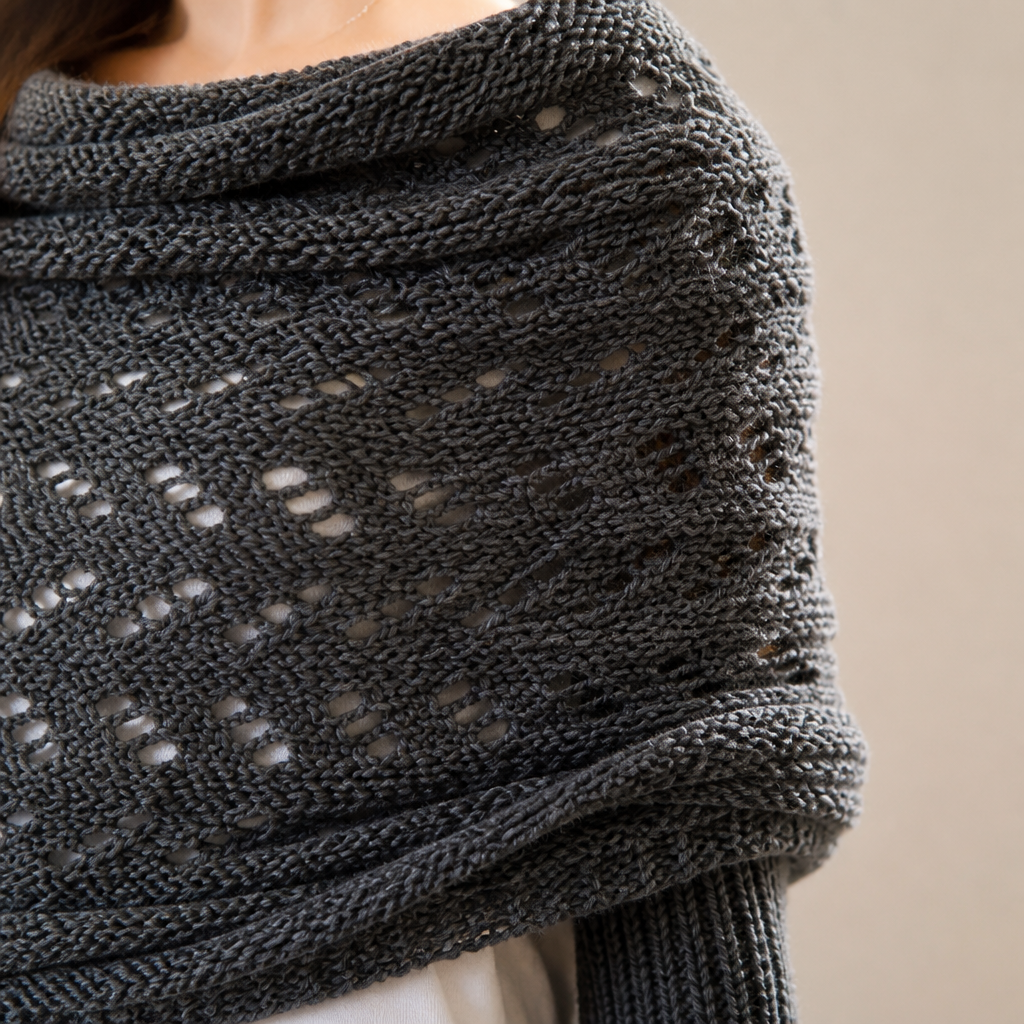 LuxeWeave™ — Wrap Yourself in Effortless Elegance and All-Day Cozy Confidence