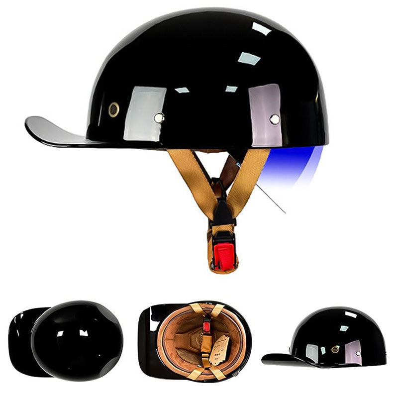 Stylish and Safe Motorcycle Cap Helmet for Riders