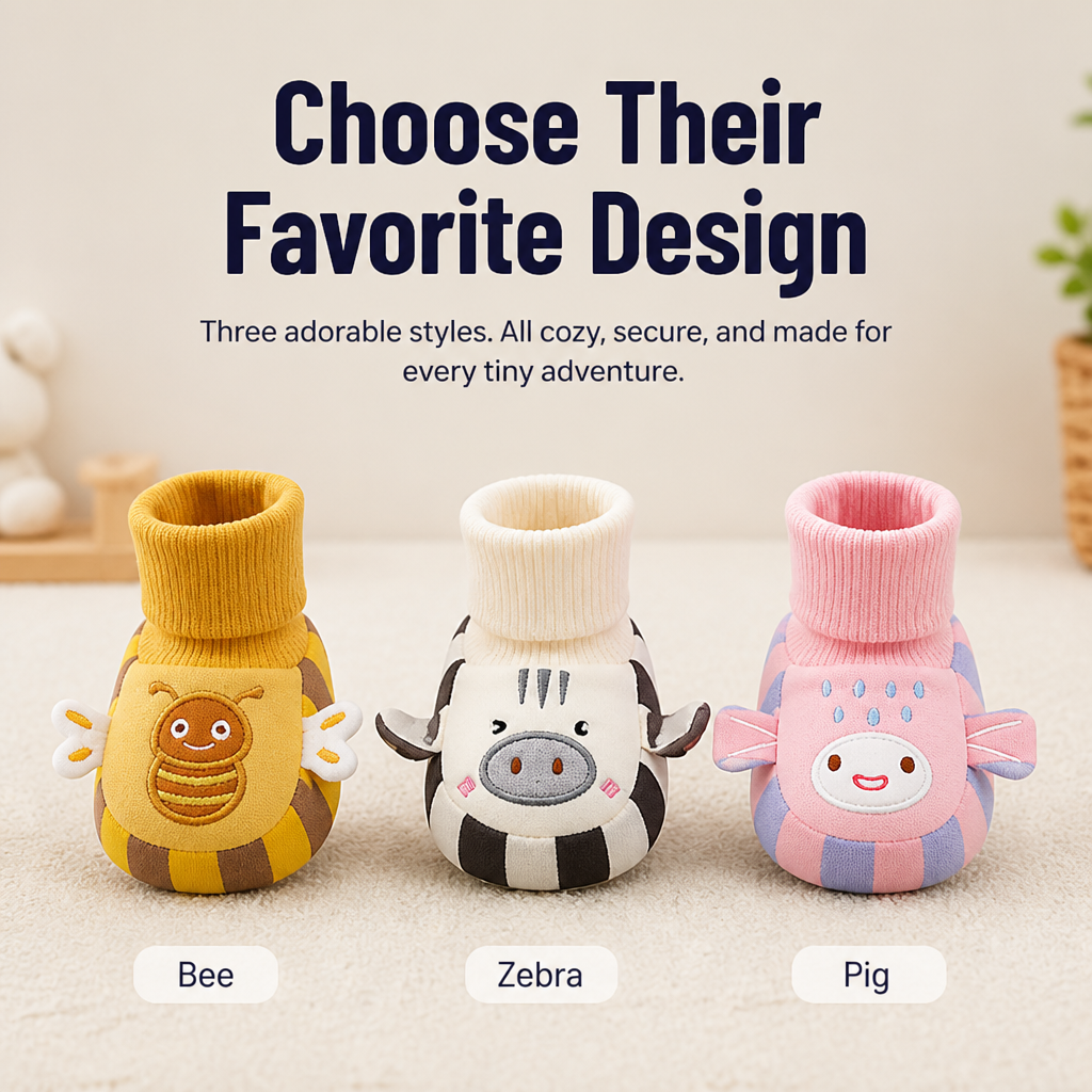 StrideSnug™ — Keep Tiny Feet Cozy, Secure, and Ready to Explore Fearlessly