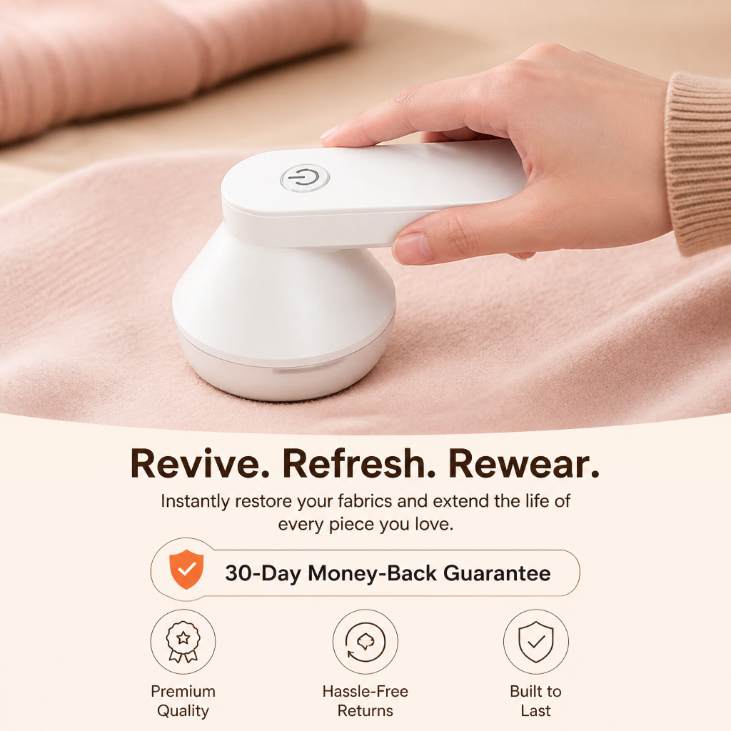 FabricZest™ — Instantly Bring Your Clothes Back to Life with Effortless Freshness