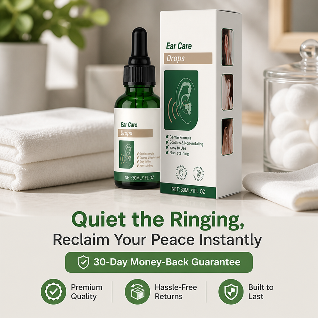 SereniEar™ — Quiet the Ringing, Reclaim Your Peace Instantly