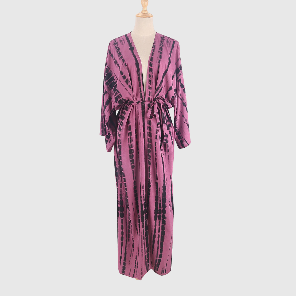 Beach Kimono Cover-Up in Tie Dye Design