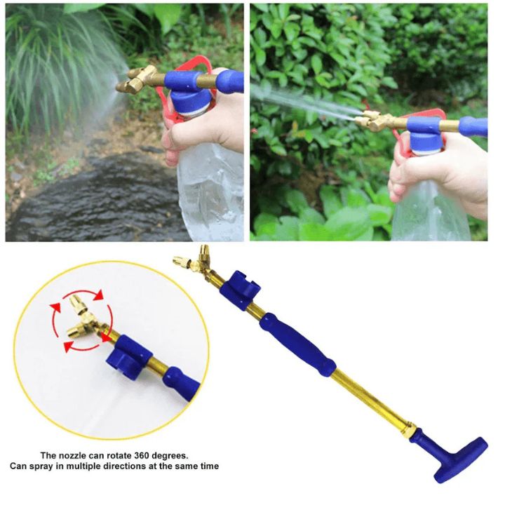 Garden Spray Device | Adjustable Nozzle | Leak-Proof Universal Bottle