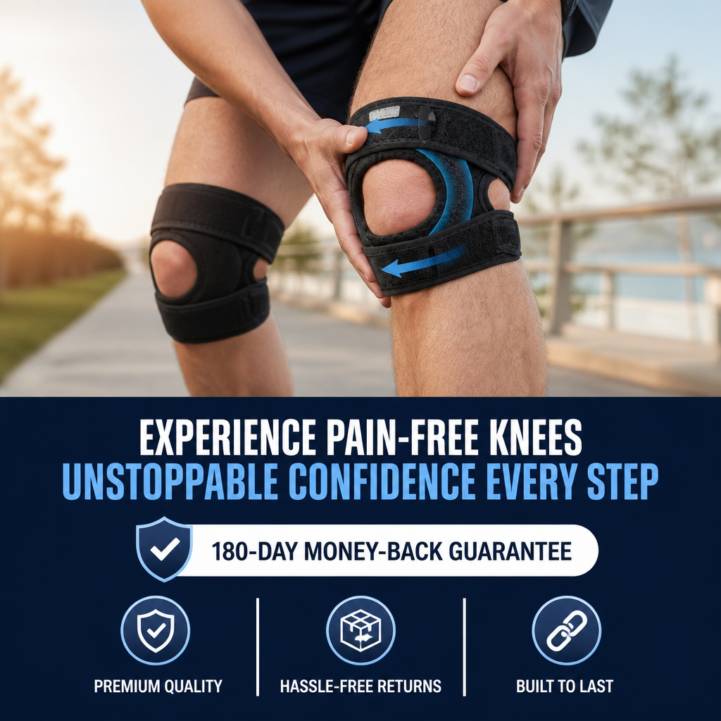 KneaSure™ — Experience Pain-Free Knees and Unstoppable Confidence Every Step
