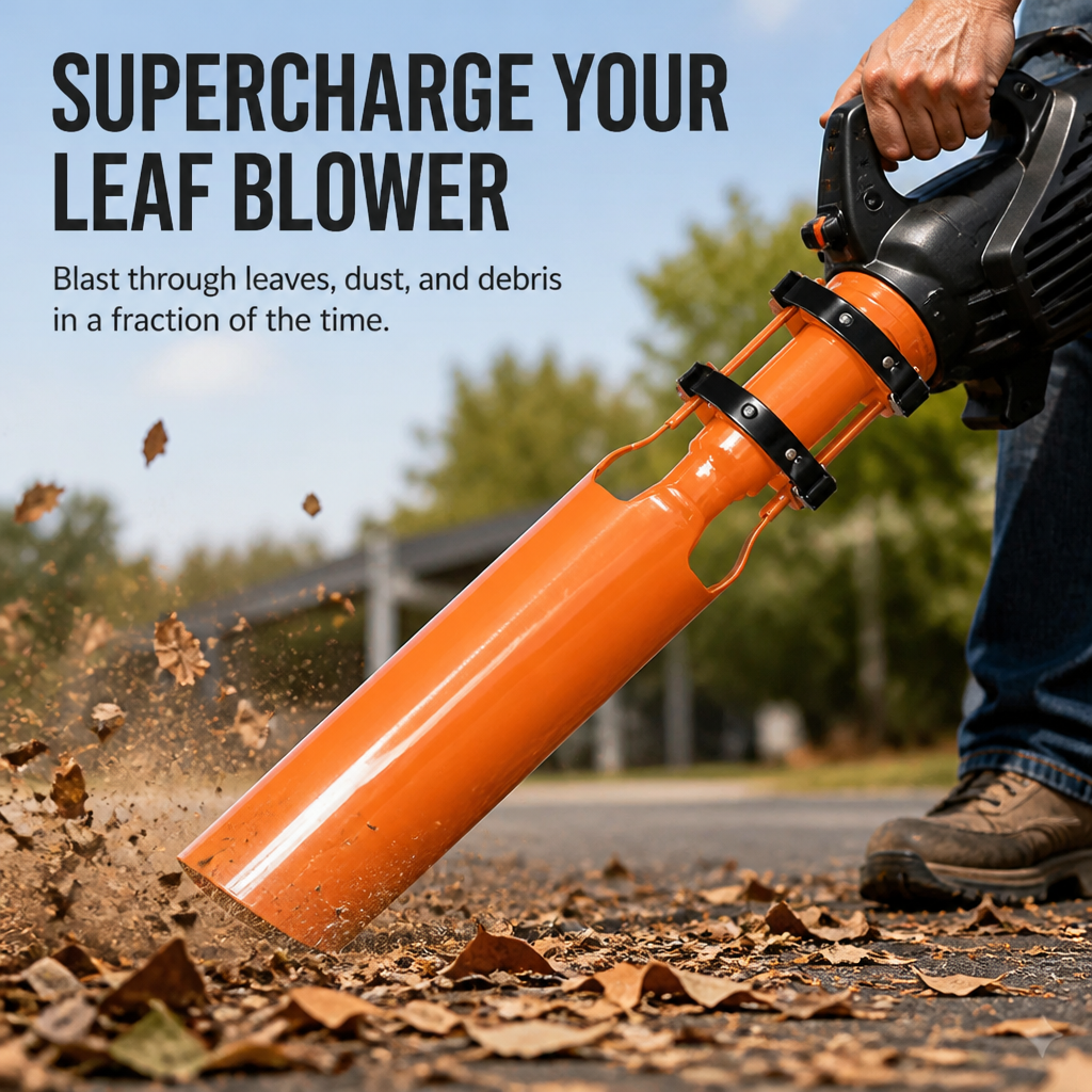 TurboBreeze™ — Turn Your Leaf Blower Into a Powerhouse That Wipes Out Yard Work Instantly