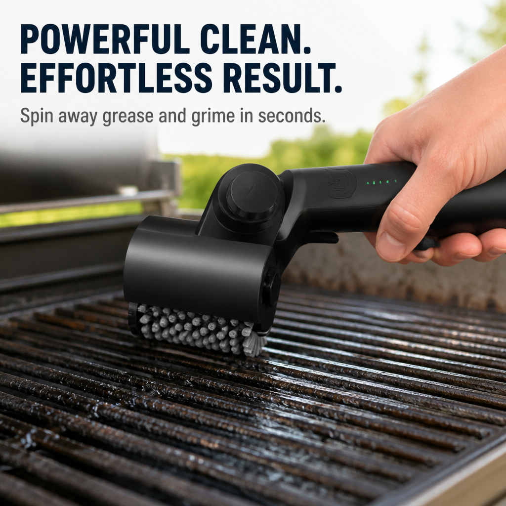 EmberScrub™ — Breeze Through Grill Cleanup Without the Pain or Hassle