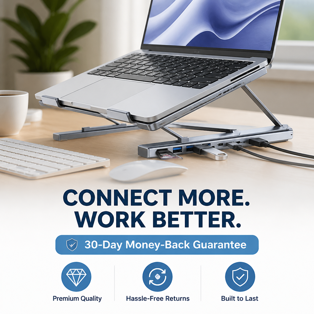 VersaFusion™ — Master Your Desk with Seamless Power and All-Day Comfort