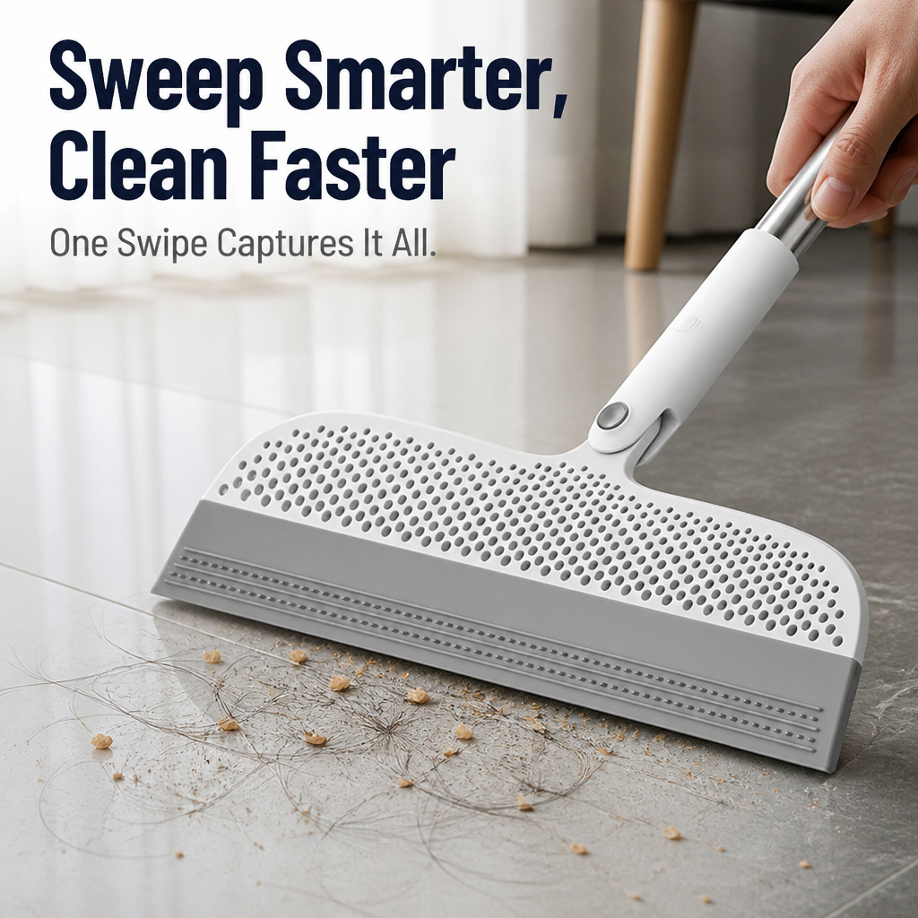 SwiftSweep™ — Transform Your Mess Into Spotless Floors in One Easy Sweep