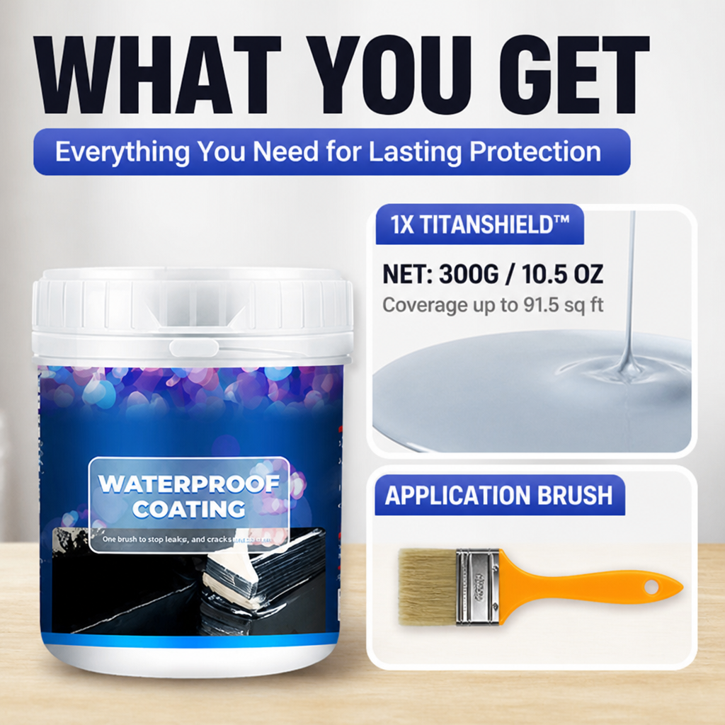TitanShield™ — Bulletproof Your Surfaces with Lasting, Waterproof Strength