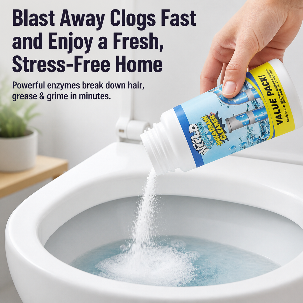 SwiftClear™ — Blast Away Clogs Fast and Enjoy a Fresh, Stress-Free Home