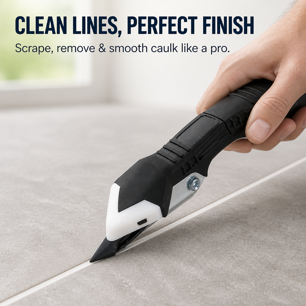 SealCraftPro™ — Slice Through Caulk Chaos for Perfect, Pro-Level Edges Every Time