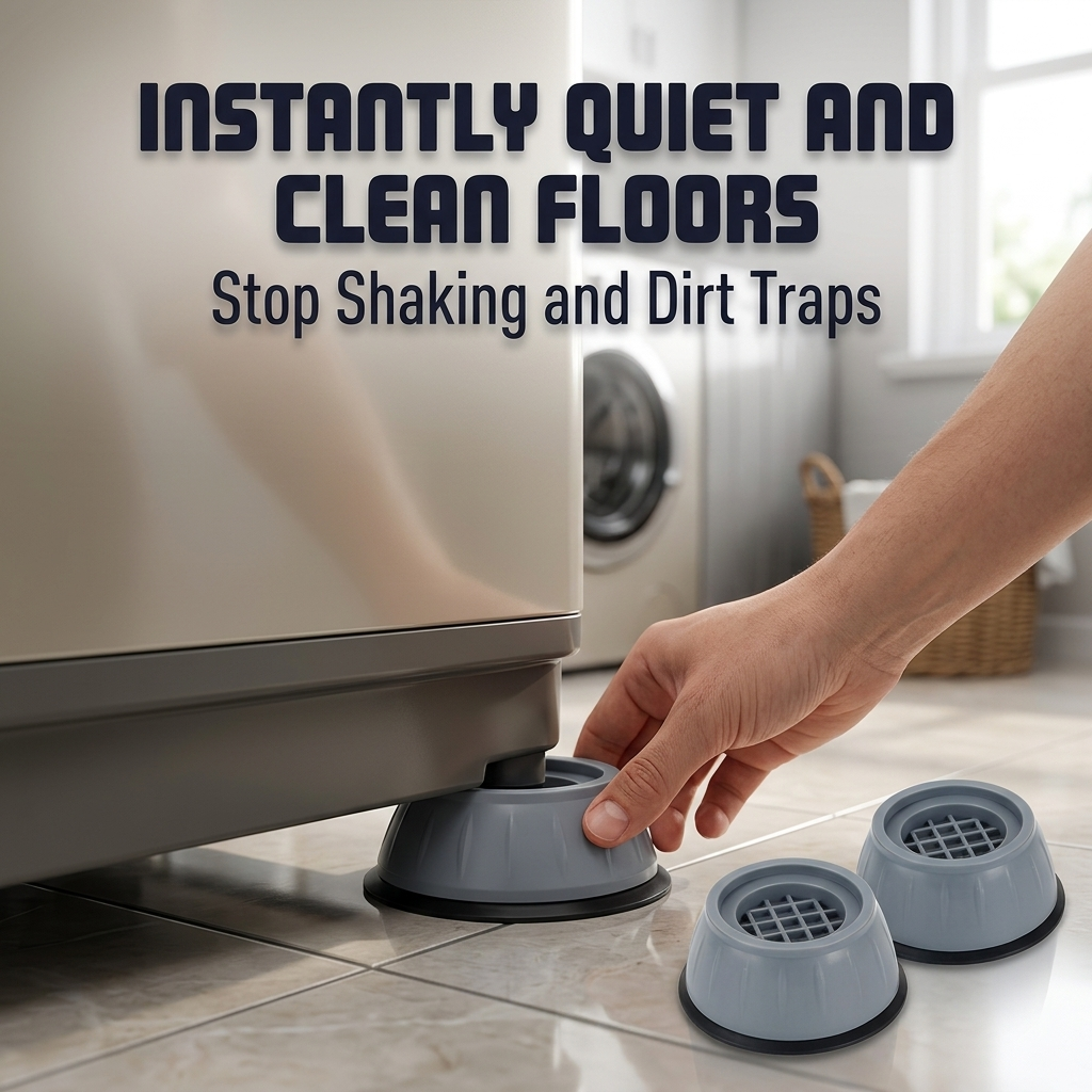 VibraShield™ — End Rattling, Enjoy Silent, Spotless Floors Instantly