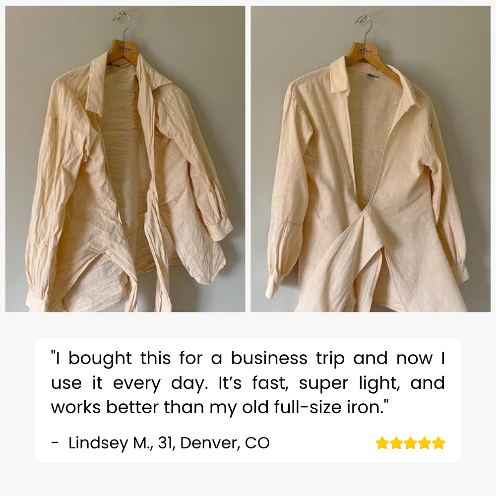 GlideEase™ — Effortless Wrinkle-Free Style Wherever Life Takes You
