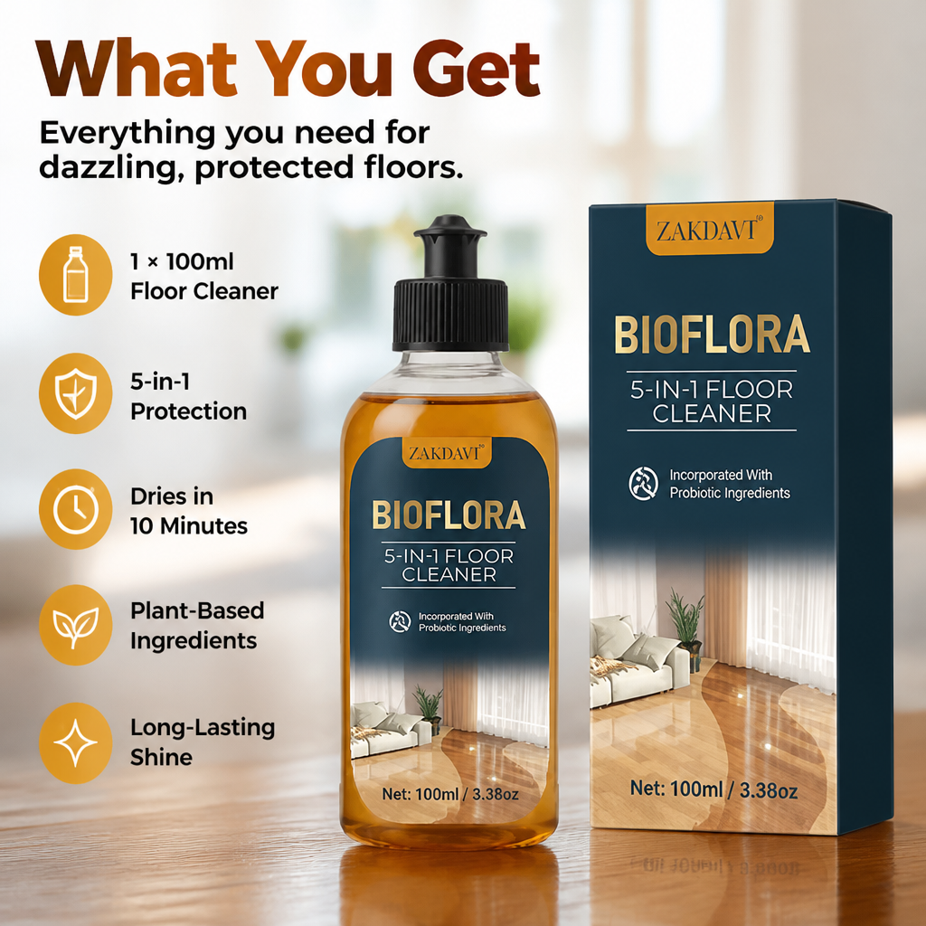 PureGuard™ 5-in-1 Floor Cleaner — Instantly Dry, Deeply Clean, and Protect Your Home for Days