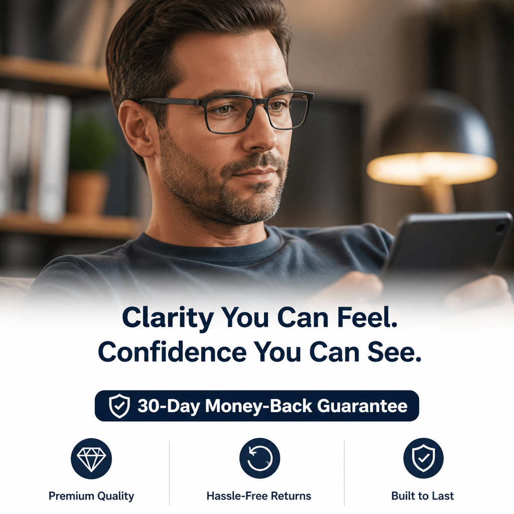 LumaSight™ — Experience Effortless Focus and Featherlight All-Day Comfort
