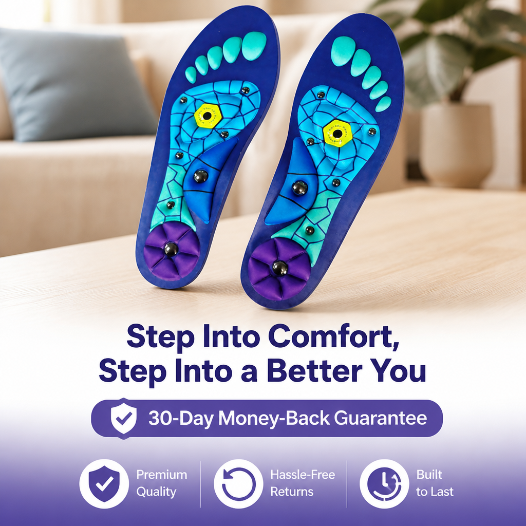 MagneticEase™ — Effortless Comfort That Frees You From Foot Pain All Day Long