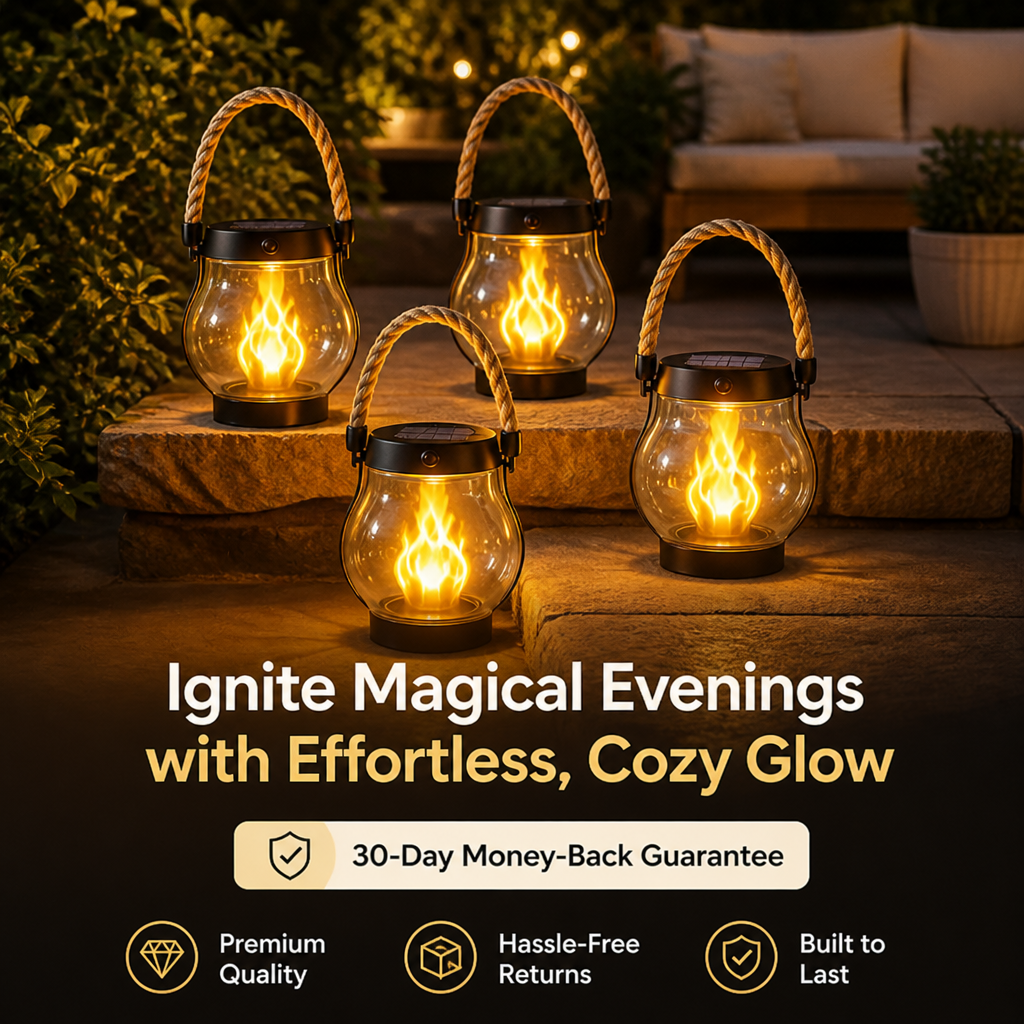 LumaFlick™ — Ignite Magical Evenings with Effortless, Cozy Glow