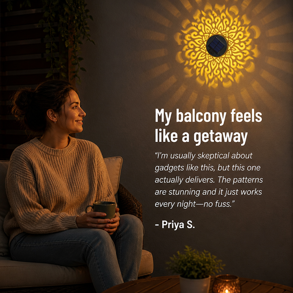 LumiAura™ — Transform Your Nights into a Mesmerizing Garden Escape
