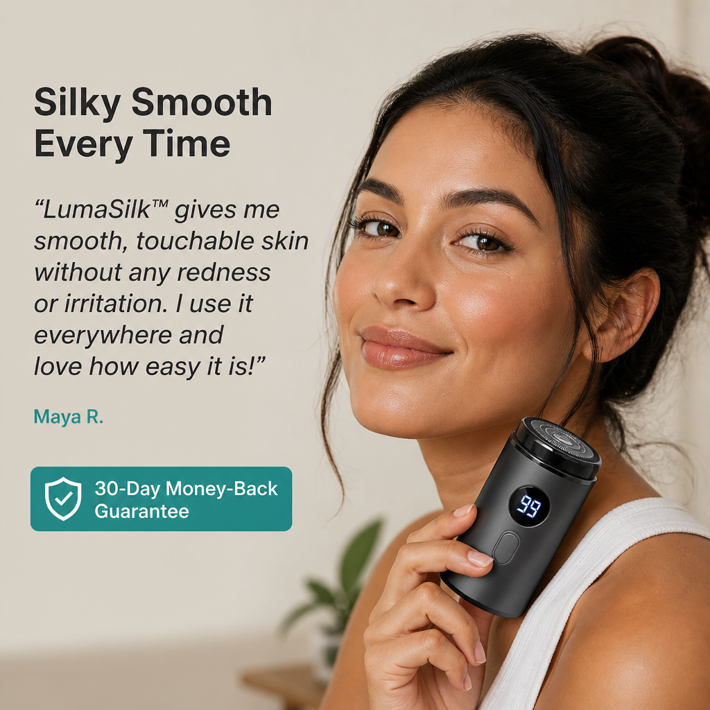 LumaSilk™ — Smooth, Silky Skin Without Pain or Irritation Every Time