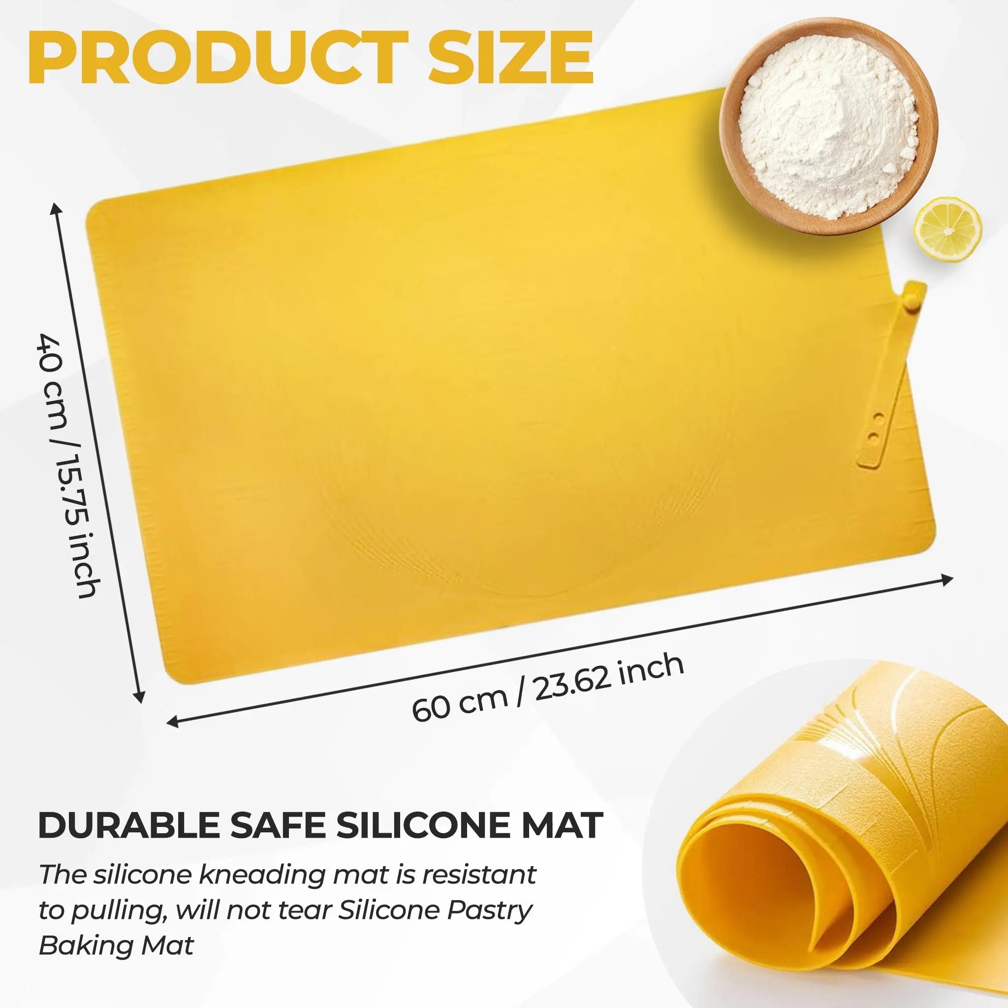 LuxiMat™ — Transform Your Kitchen into a Clean, Stress-Free Baking Haven