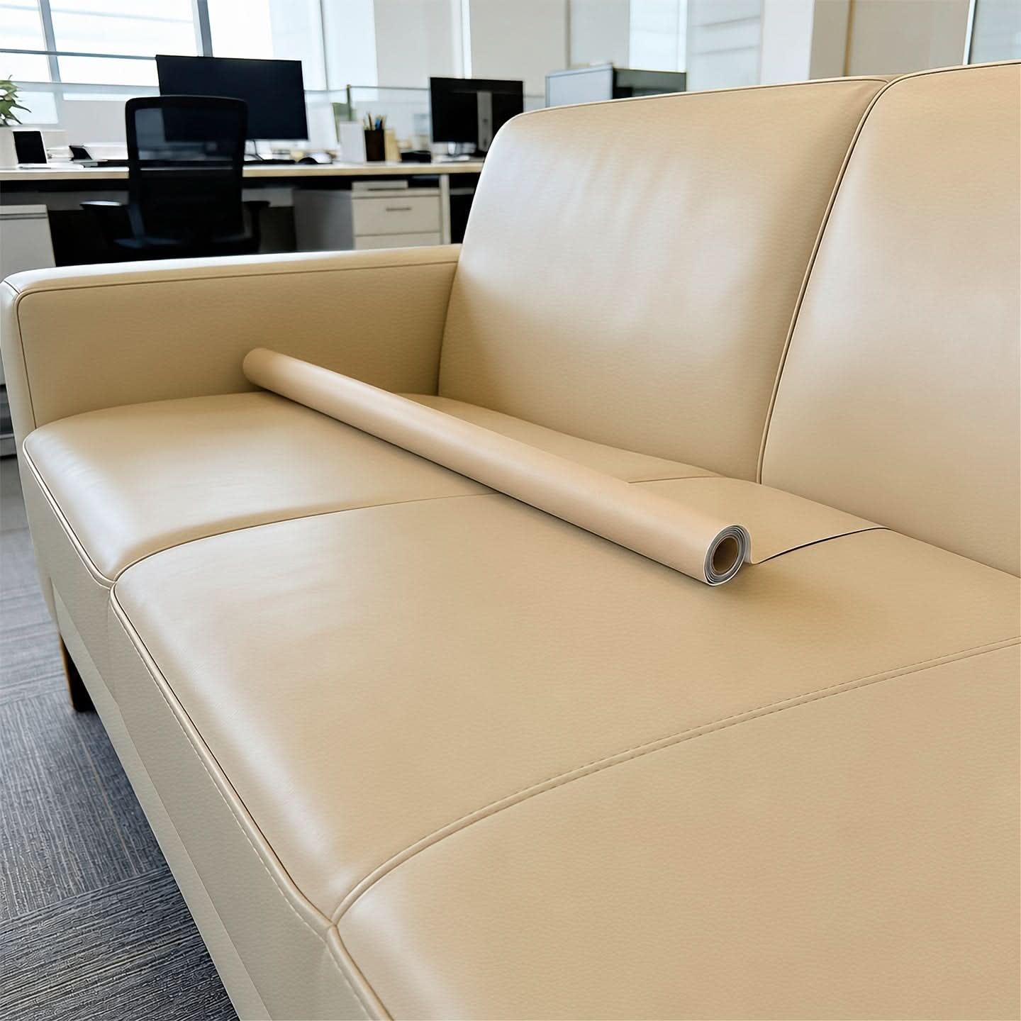 Wide Adhesive Patch for Chair and Cushion Repairs