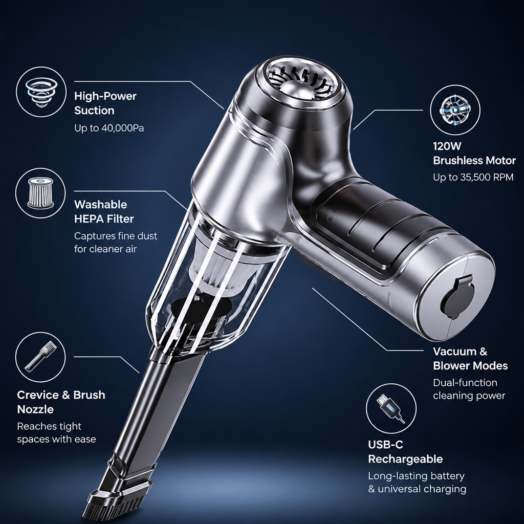 StormSweep™ — Unleash Cordless Power for a Fresh, Flawless Ride Every Time