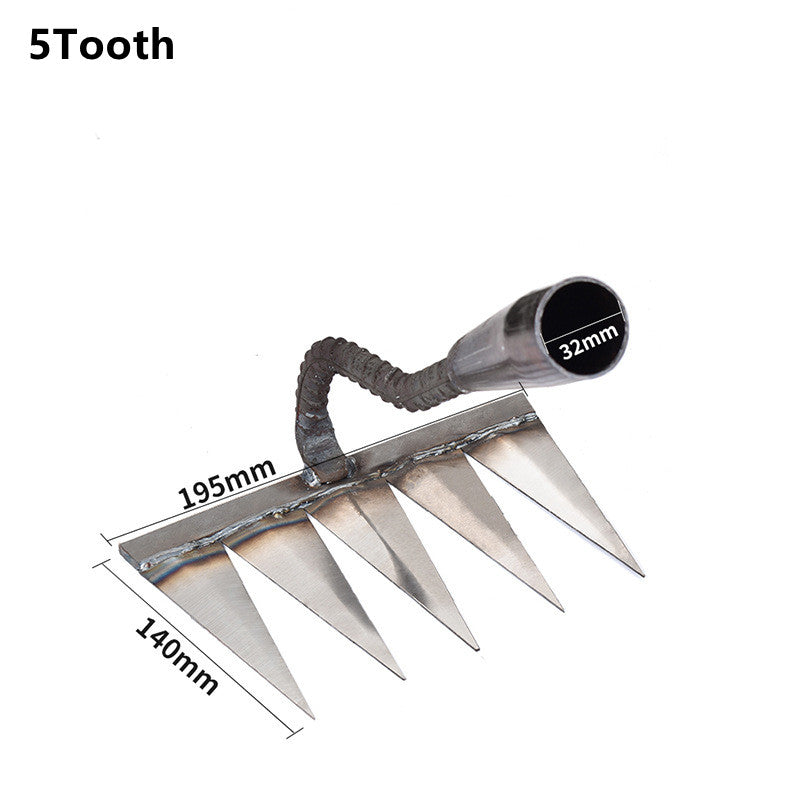 Effortless Weeding Tool for Your Garden | Durable Rake | RootMaster