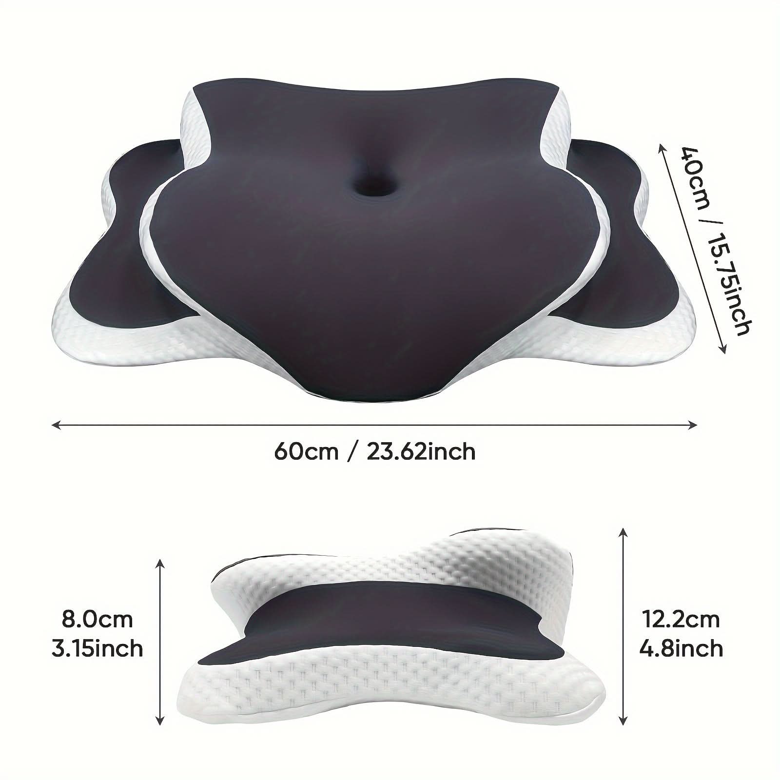 Neck Support Cushion for Comfortable Back Sleep – COOLFLOW
