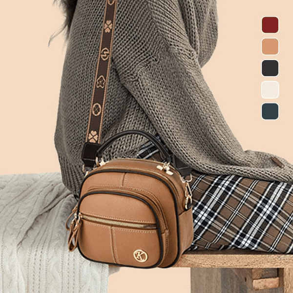 VeroVanta™ Leather Crossbody — Master Effortless Style and Clutter-Free Confidence Every Day