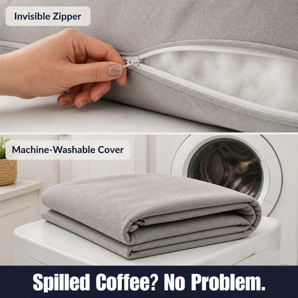SpinaRest™ — Effortless Back and Neck Support for Cozy, Pain-Free Evenings