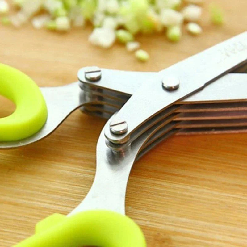 SwiftSlice™ Herb & Veggie Shears — Slice Faster, Chop Easier, Cook Happier