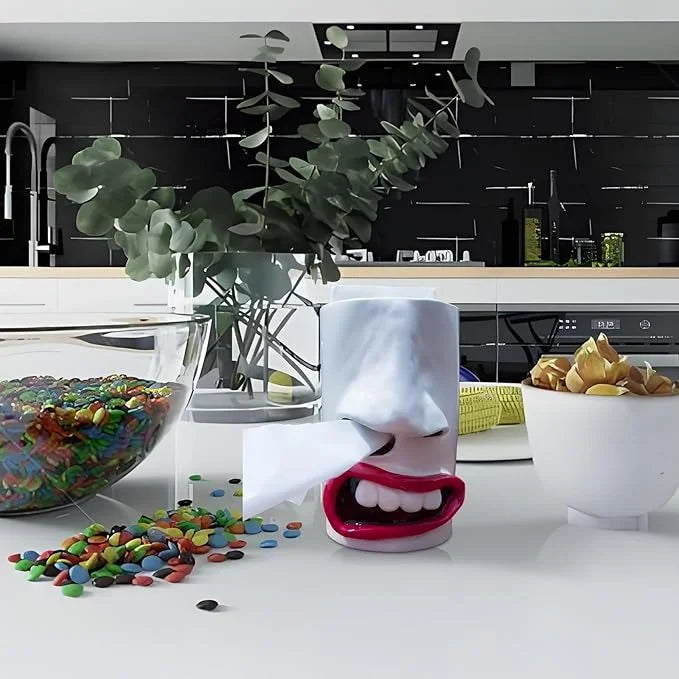 SnickerPop™ — Turn Every Tissue Reach into a Burst of Joy and Laughter