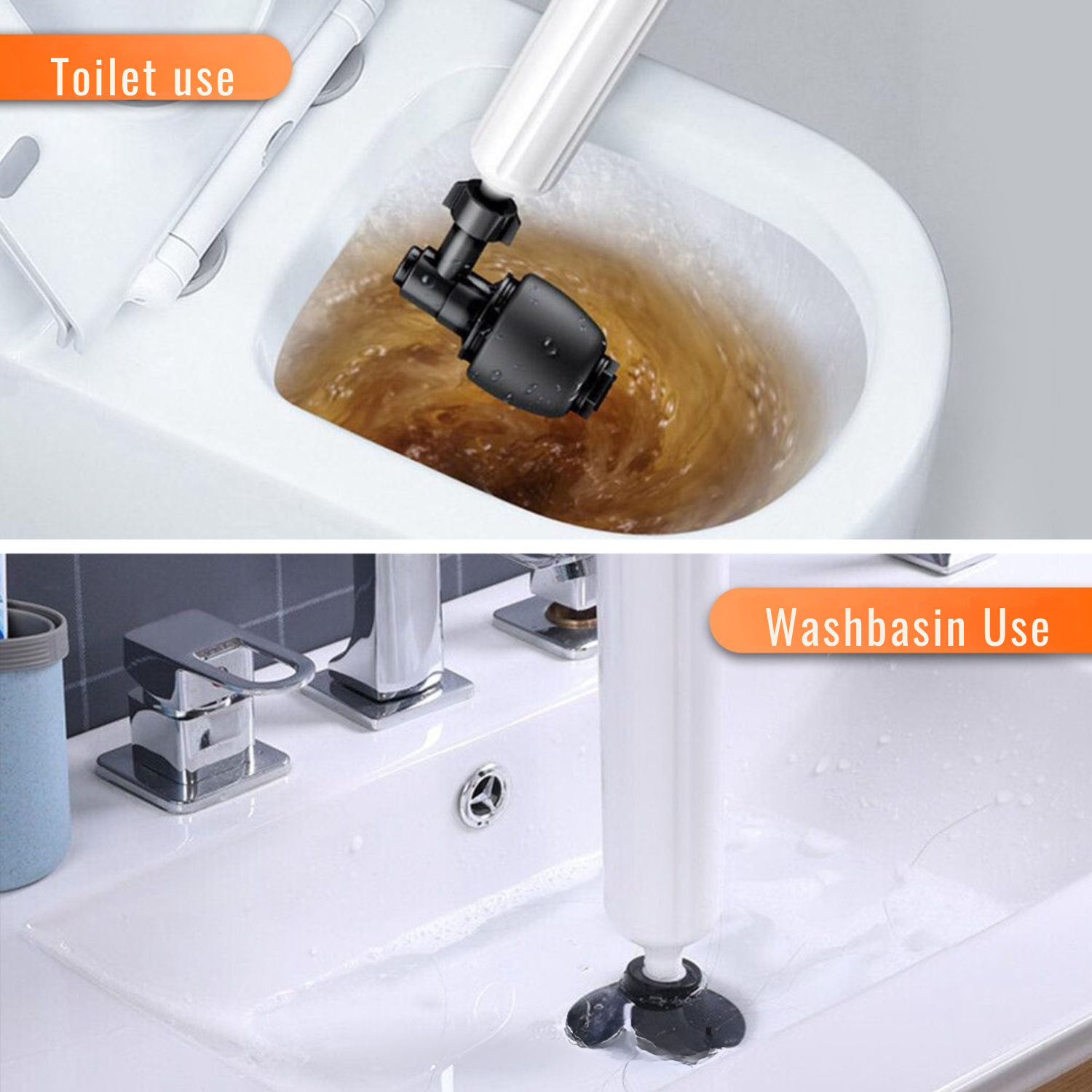 ForceFlow™ — Take Control and Blast Away Clogs Instantly for Stress-Free Drains