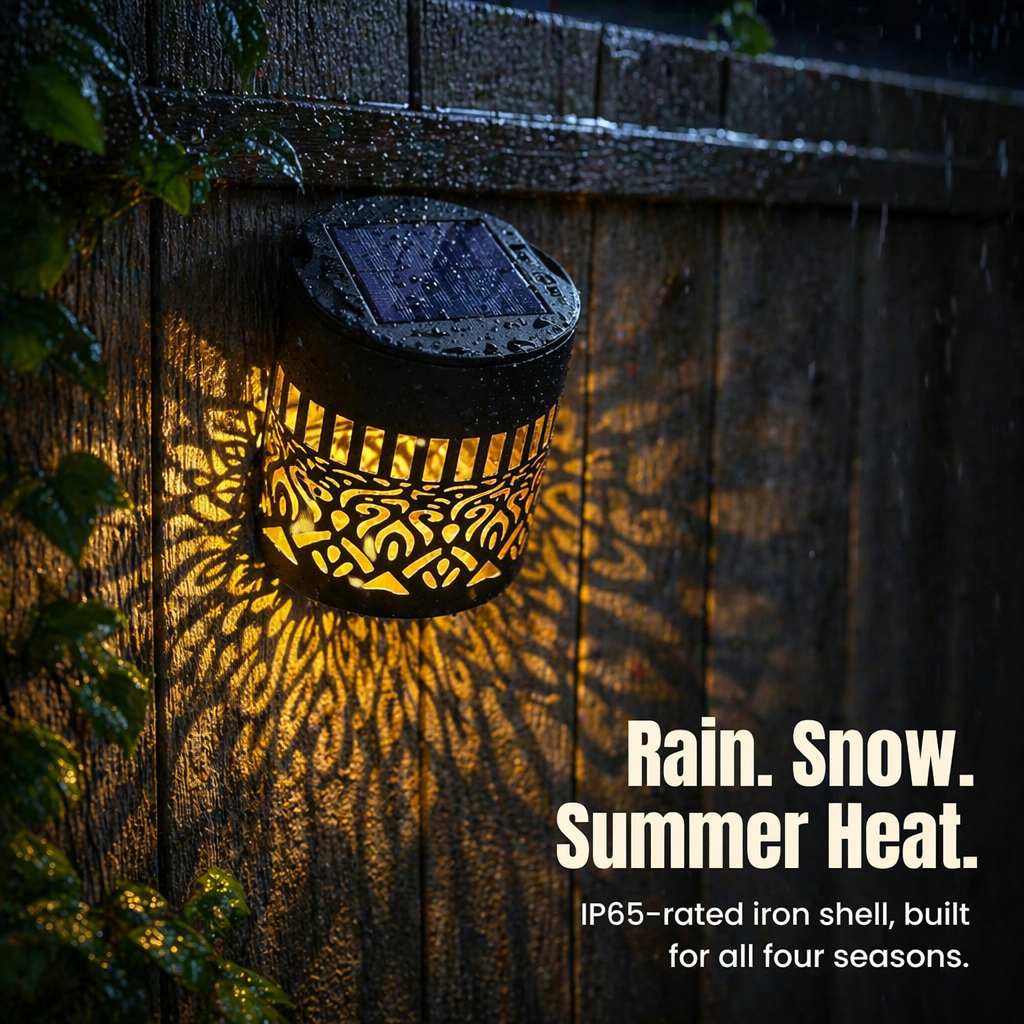 LunaAura™ — Turn Your Nights into Beautiful Solar-Powered Mandala Wonders
