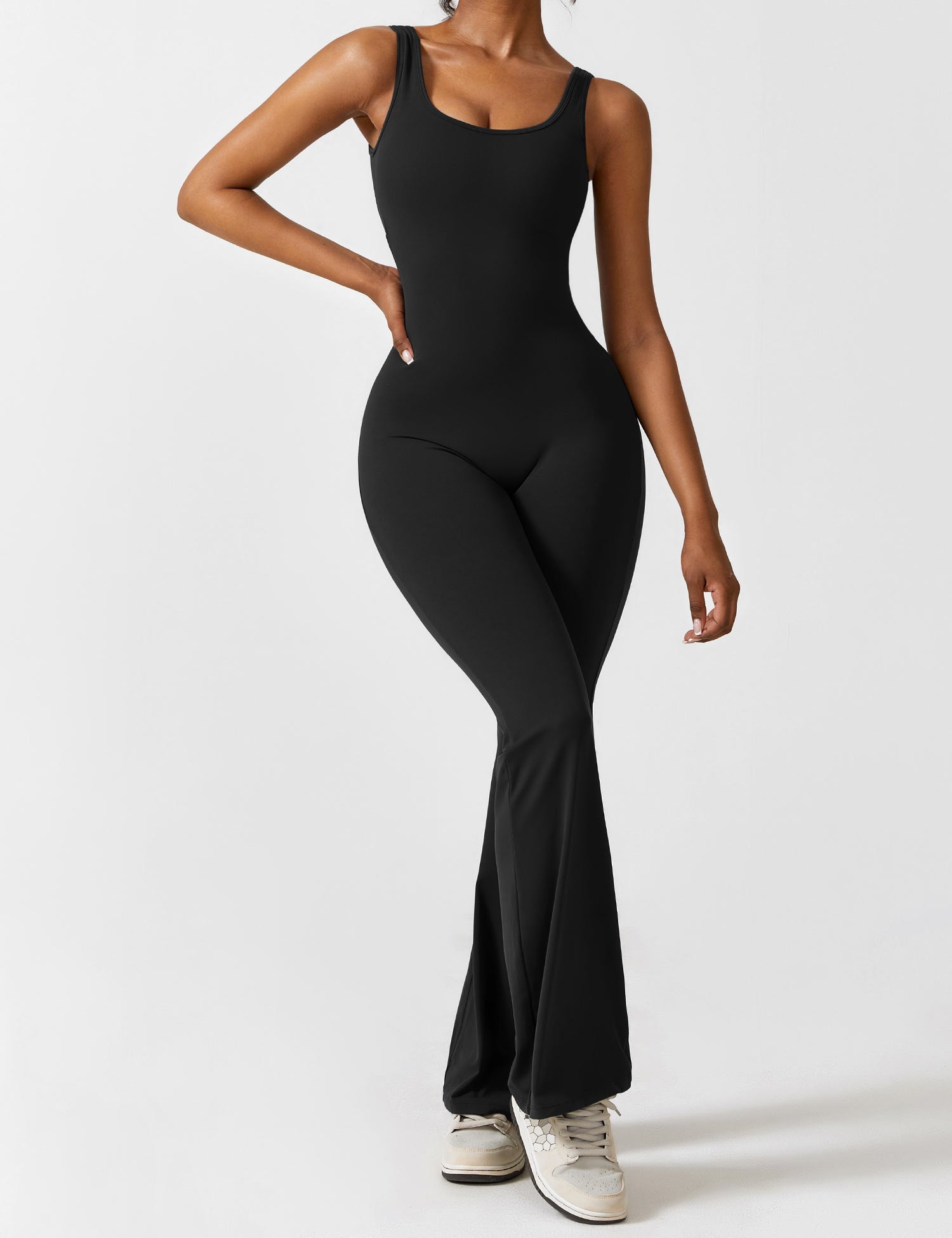 SelinaFlare™ Jumpsuit — Command Every Room with Curve-Hugging Confidence and Effortless Glamour