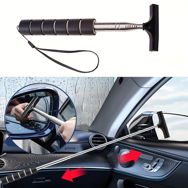 ClearView Pro - Innovative Retractable Mirror Cleaner for Cars