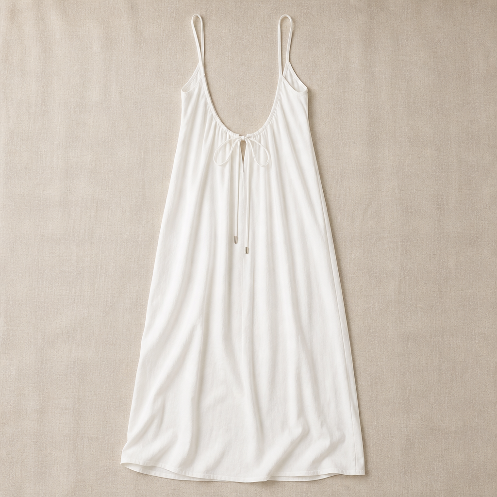 SilkenAura™ – Flowy Soft-Stretch Dress with a Second-Skin Feel