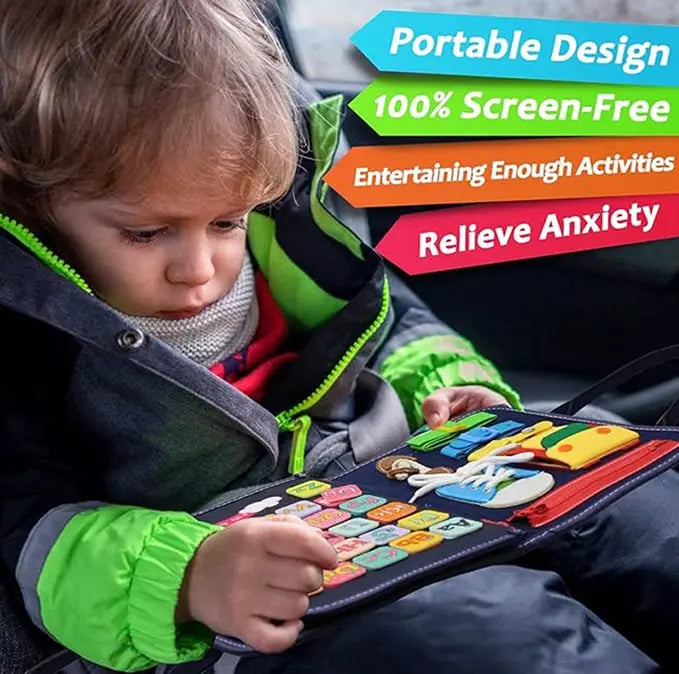 Touch Panel – Montessori Learning Toy for Children’s Motor Skill Development
