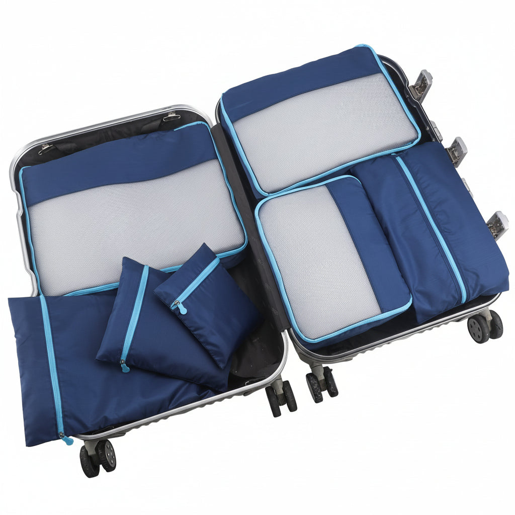 TravelMate - 7-Piece Lightweight Luggage Organizer Set