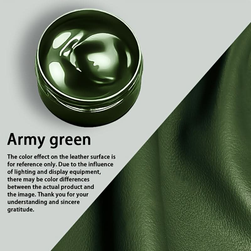 Leather Color Restoration and Care Cream for Surface Repair