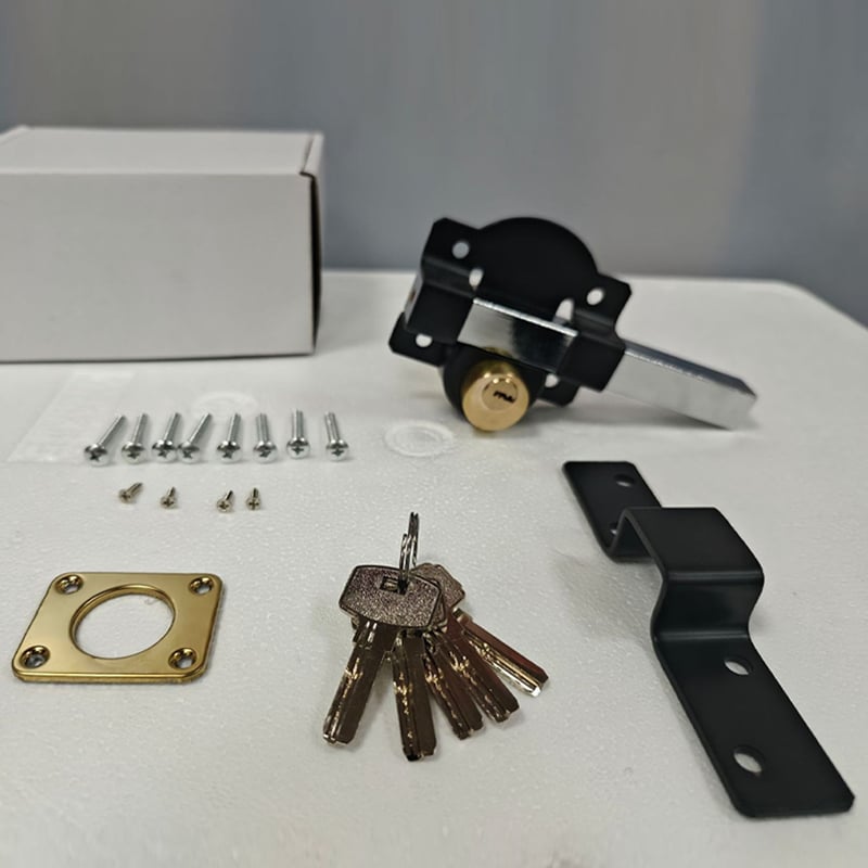 Gate Lock with Key | Rust-Resistant | Spring Bolt | GateSecure